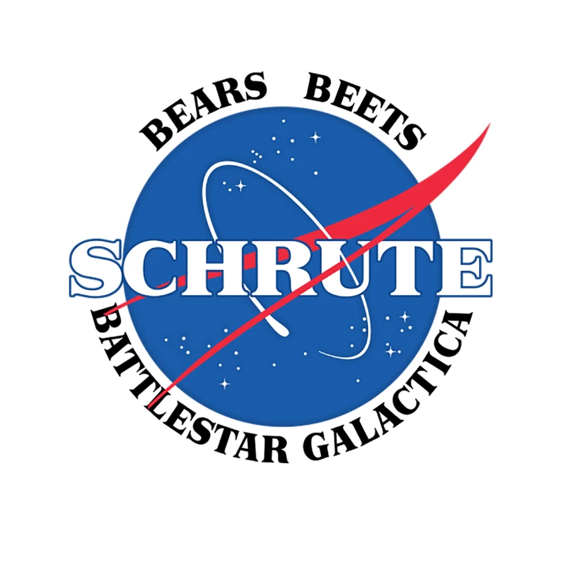 Dwight Schrute  Nasa Parody Design Tapestry