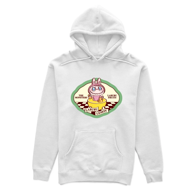 Labubu in einer Zitrone Damen Pullover Hoodie