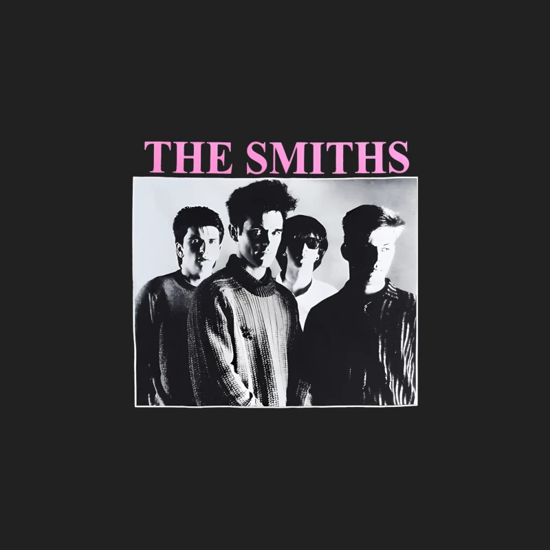 The Smiths Classic Black and White Band Album Cover from the 1980s Bucket Hat