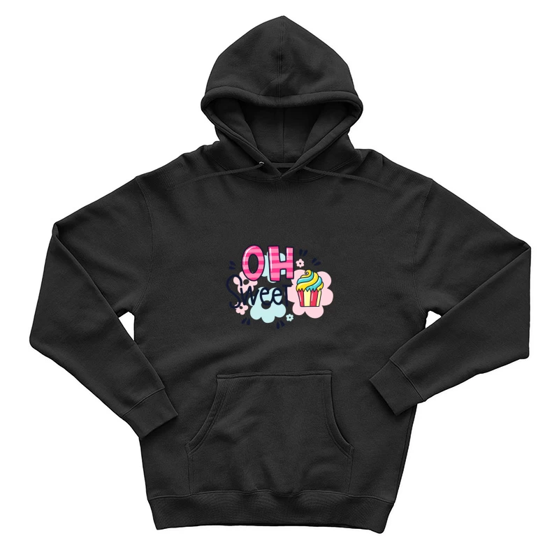 Motif sucré avec cupcake Homme Sweat à capuche