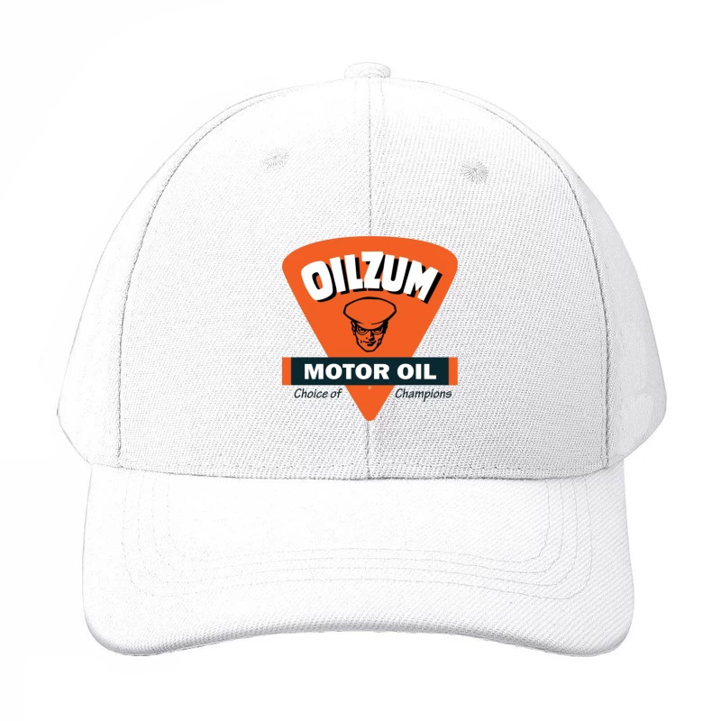 Vintage Oilzum Motor Oil Logo with Retro Design Baseball Cap