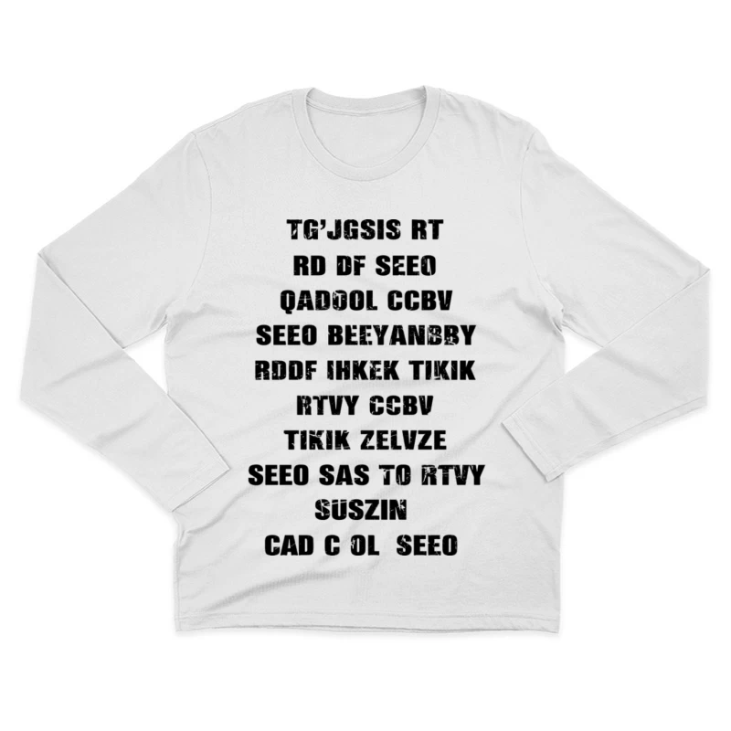  Herren Langarm T-Shirt
