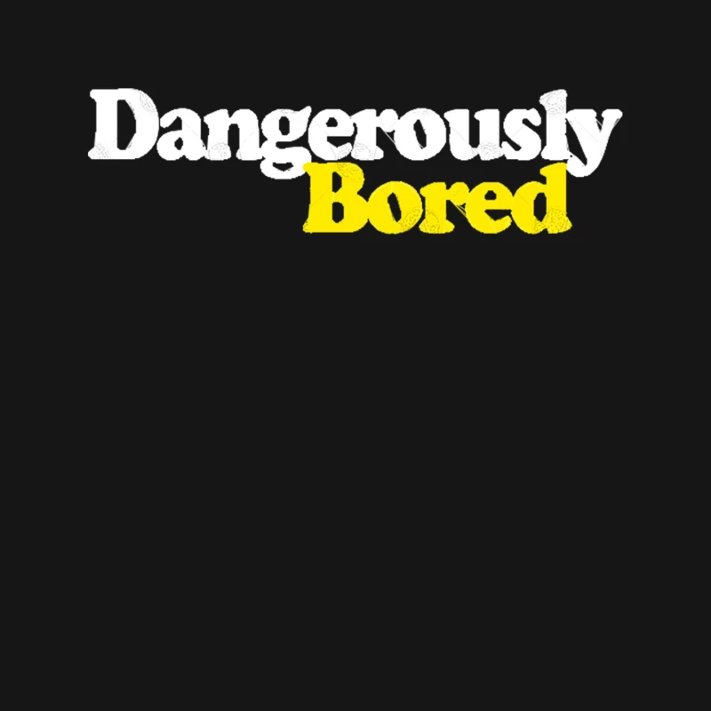 Dangerously Bored - Peep Show Quotes FunnyRetro Design Mouse Pad