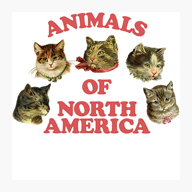 Cute Kitties  80s Style Thrift Design Pin