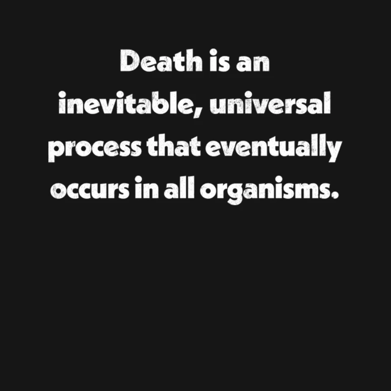 Death Definition Typography Design Mouse Pad