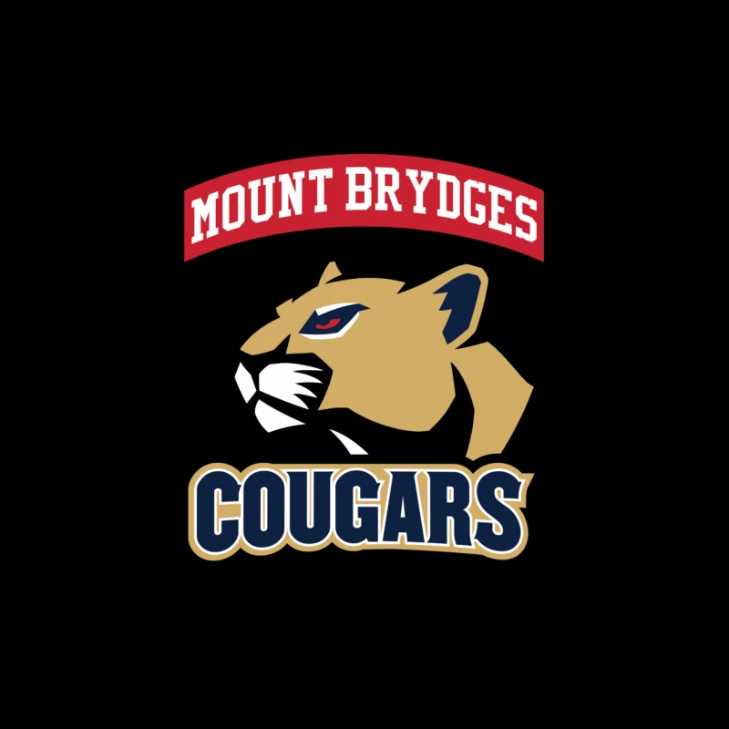 Mount Brydges Cougars Team Logo Tapestry