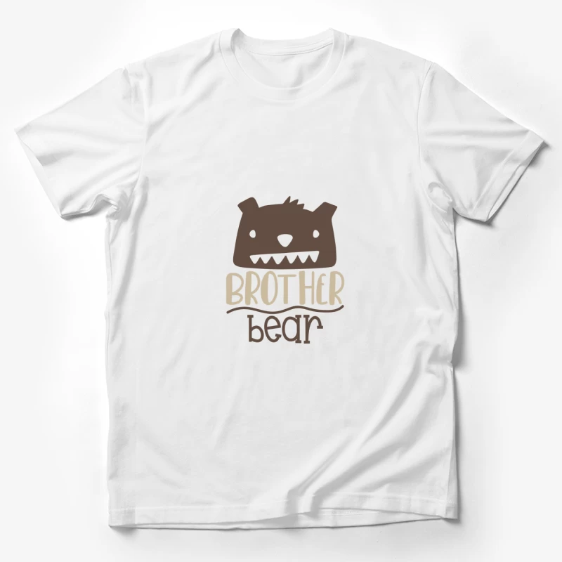 Illustration de Frère Ours Amusant Homme T-Shirt