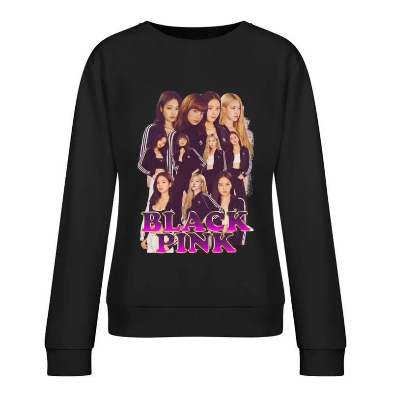 BLACKPINK: A Powerful Force in K-pop Fashion Female Pullover Sweatshirt