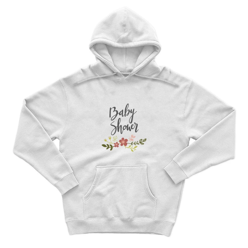 Décoration de Fleurs pour Baby Shower Homme Sweat à capuche