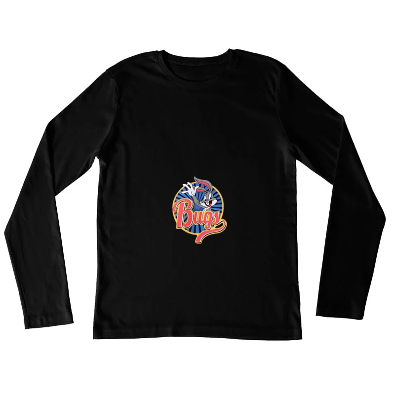 Bugs Bunny Design Damen Langarm T-Shirt