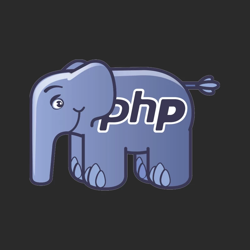 PHP Programming Language Elephant Mascot Logo Baseball Cap