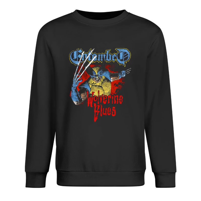 Entombed Wolverine Blues Edition Male Pullover Sweatshirt