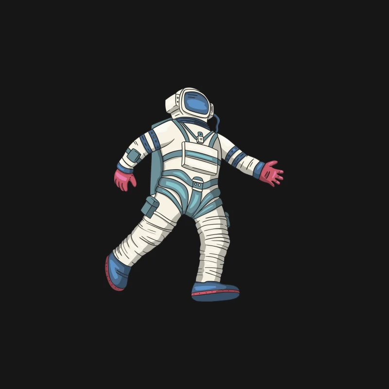 Astronaut im Raumanzug Herren T-Shirt
