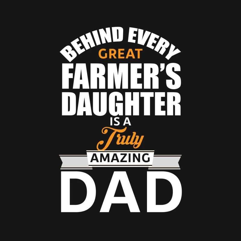 Hommage à un Papa de Fille de Fermier Femme T-Shirt