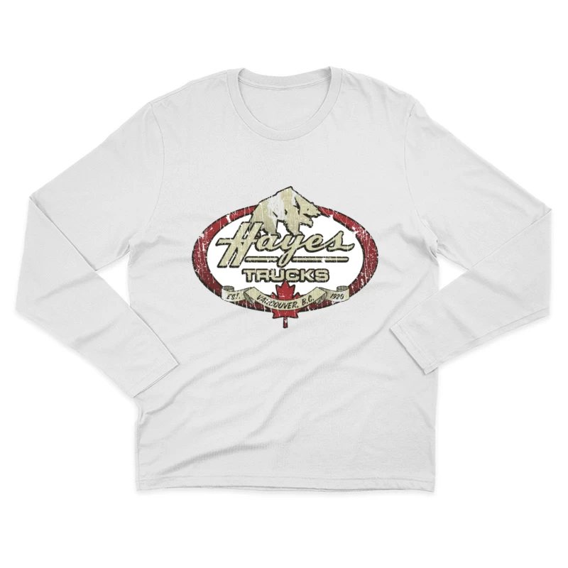 Hayes Trucks 1971 Male Long Sleeve T-Shirt