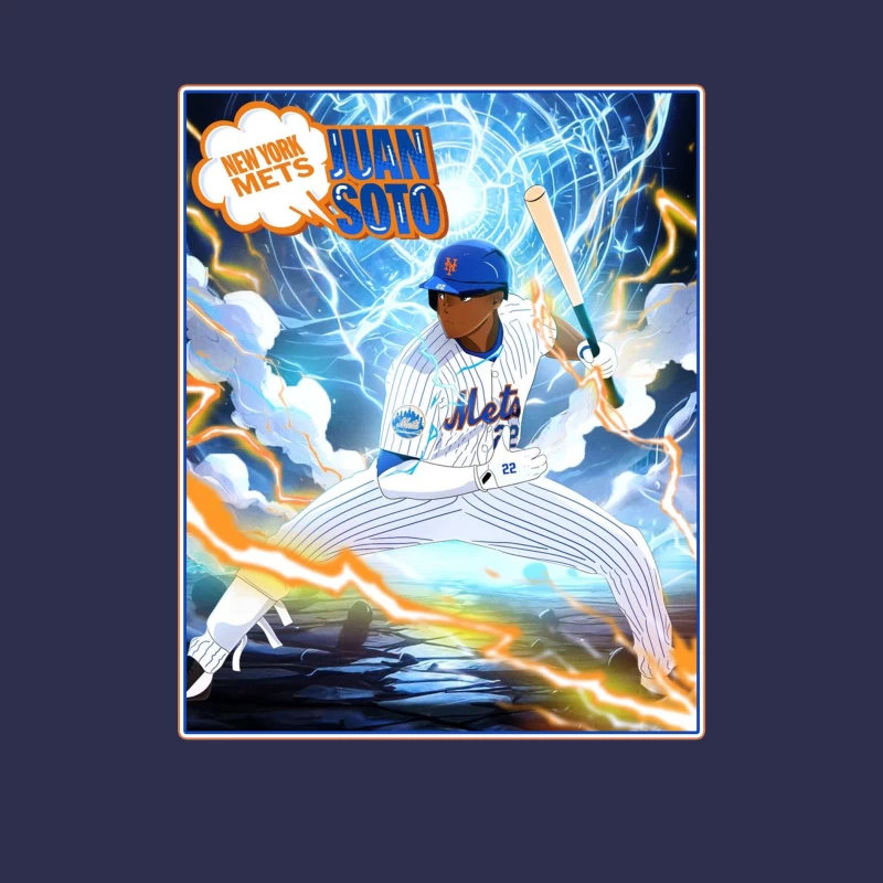 New York Mets - Anime Style - JUAN SOTO Male Long Sleeve T-Shirt