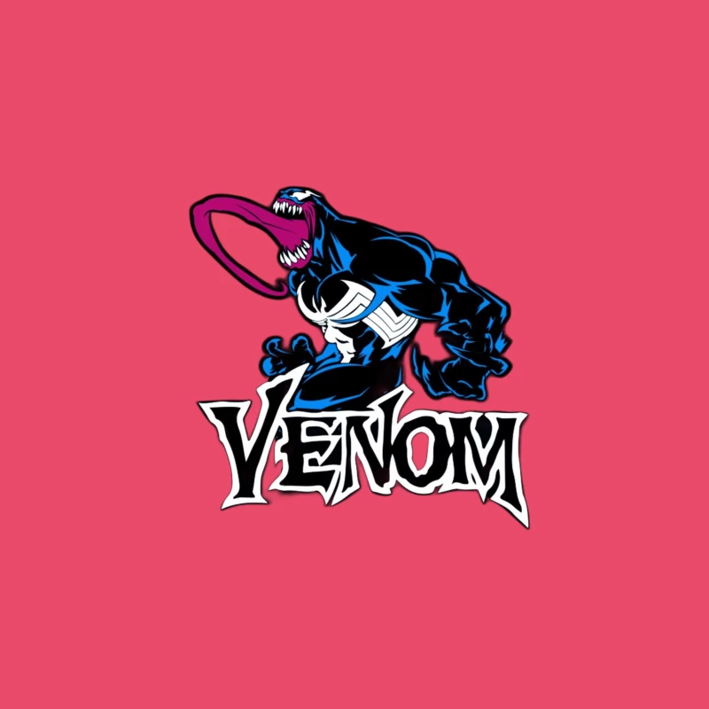 Venom Comic Character Illustration Travel Mug