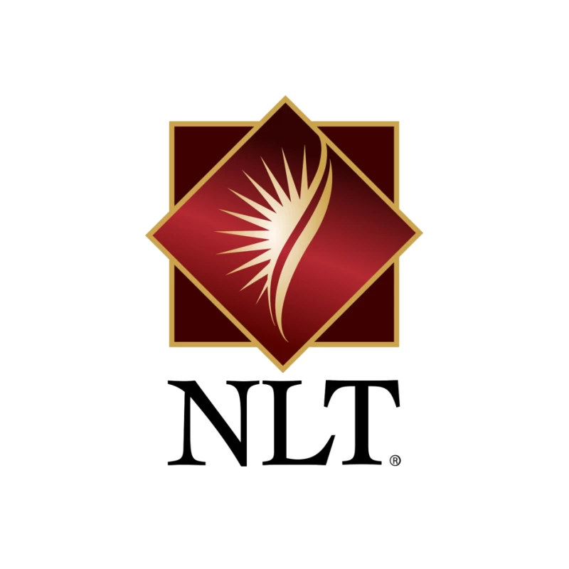 NLT Corporate Logo with Gold Diamond Design Pin