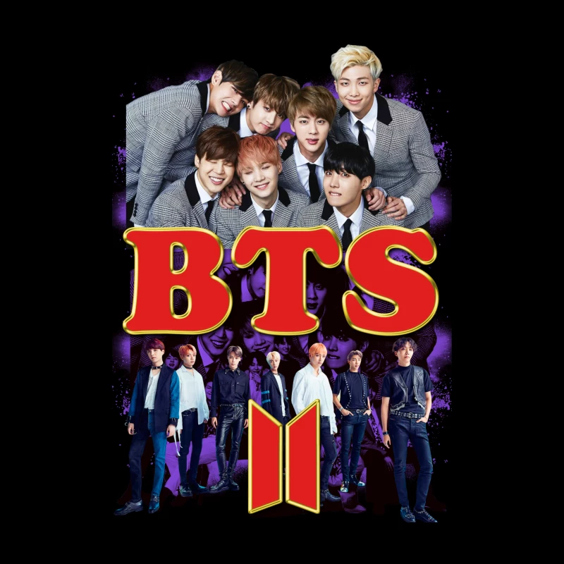BTS: A K-pop Sensation Throw Pillow