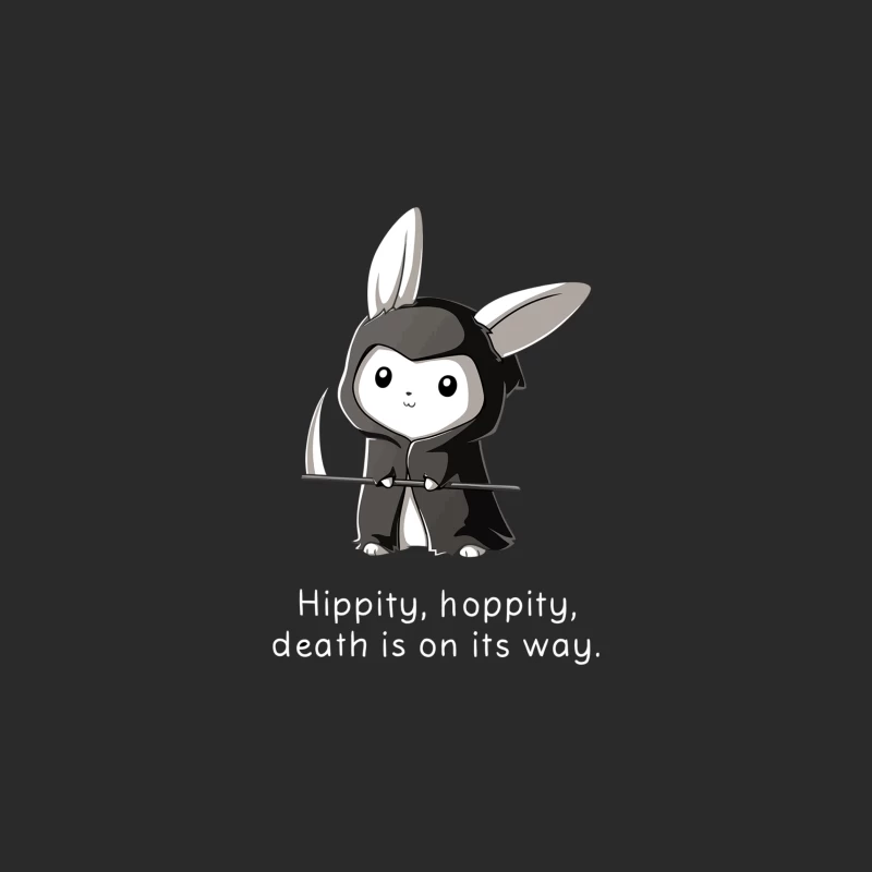 Adorable Ninja Bunny Cartoon Character Baseball Cap