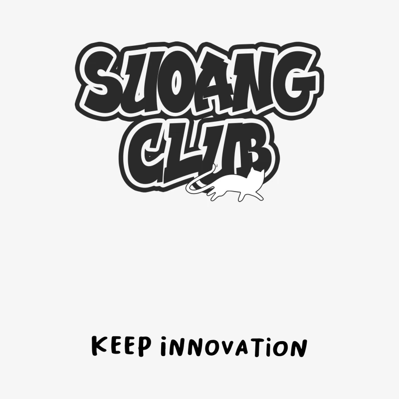 Retro-Design: Streetwear-Katze im Swag-Club Herren Langarm T-Shirt