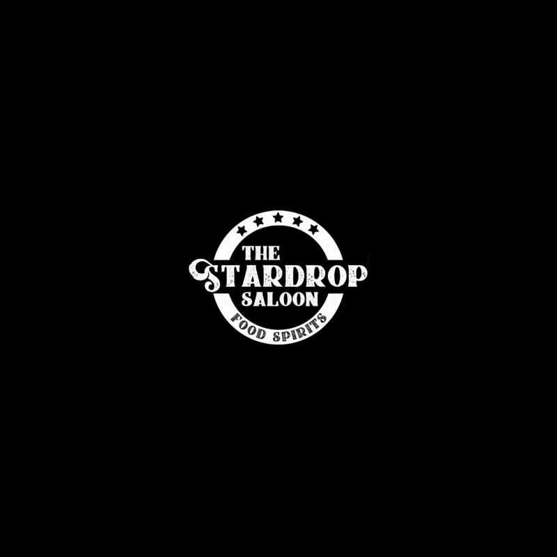 Stardrop Saloon Pub Logo iPhone Case