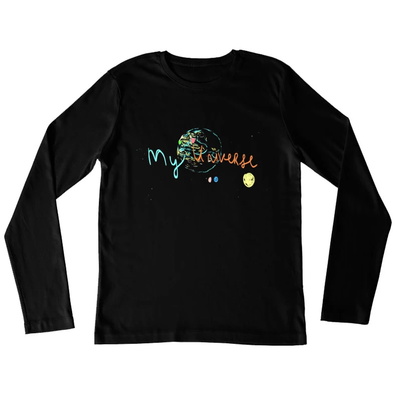 Coldplay My Universe Lyrics Female Long Sleeve T-Shirt