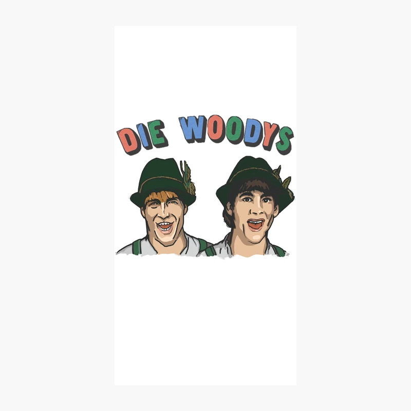 Die Woodys  German Schlager Internet Meme Duo iPhone Case