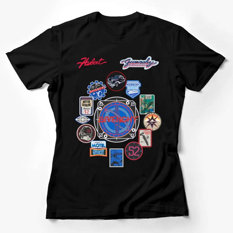 Givenchy Retro Kollektion Damen T-Shirt