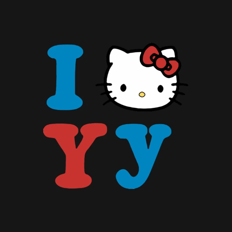 Liebe für Hello Kitty Damen Langarm T-Shirt