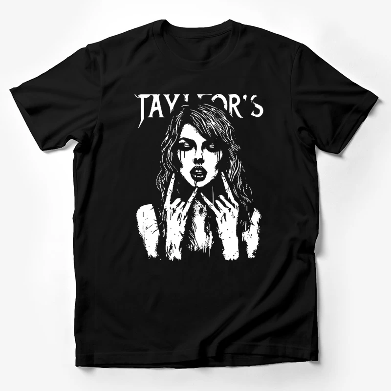 Taylor Swift Metal Male T-Shirt