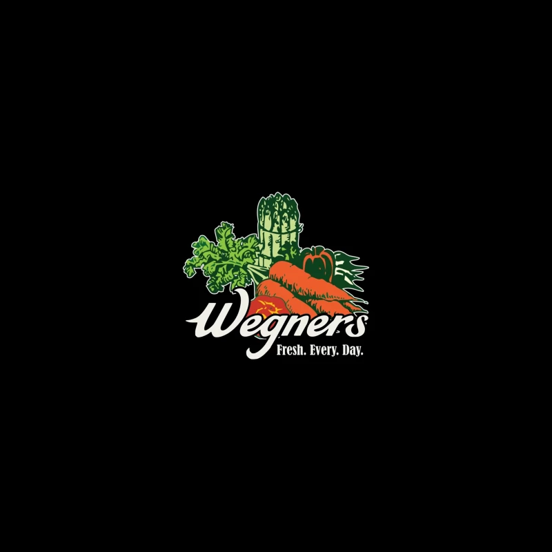 Wegner's Fresh Daily Vegetable Market Logo Coffee Mug