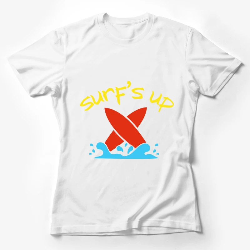 Aloha Surfer, planches de surf croisées Femme T-Shirt