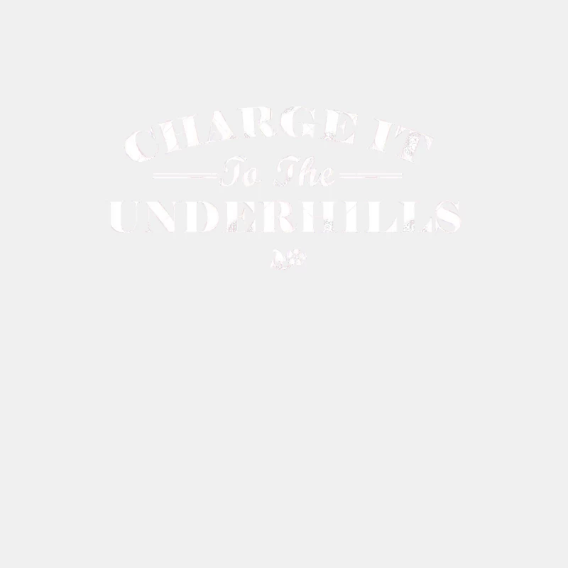 Charge It to the Underhills Male Tank Top