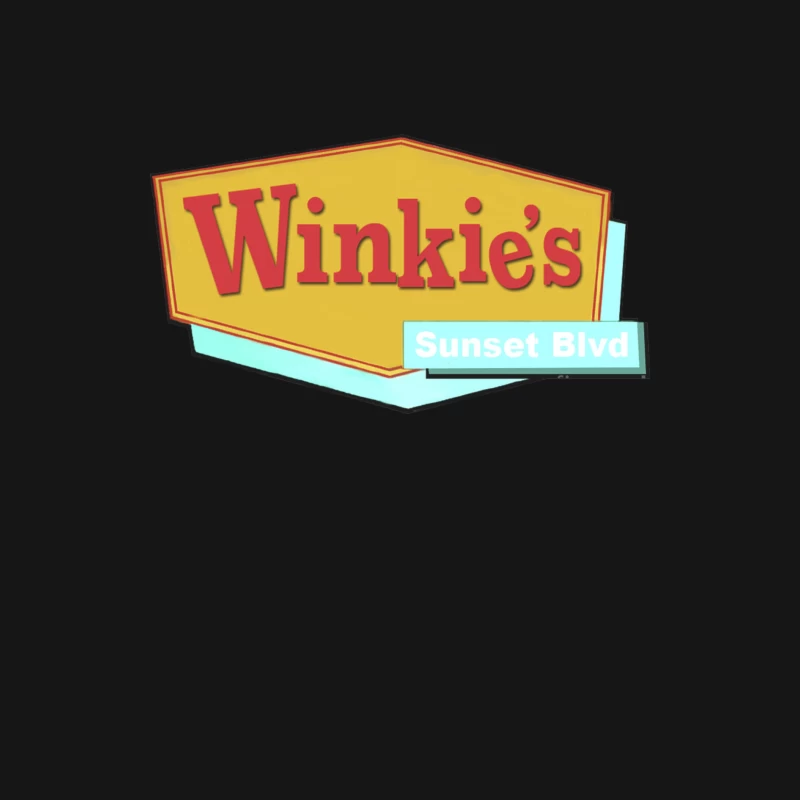 Winkie's Sunset Blvd Male Long Sleeve T-Shirt