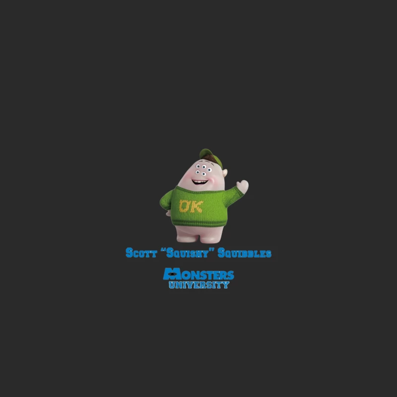 Scott "Squishy" Squibbles: Monsters University Character Toy Baseball Cap