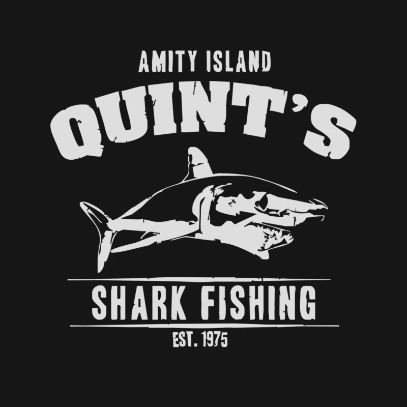 Quint_s Shark Fishing Mouse Pad