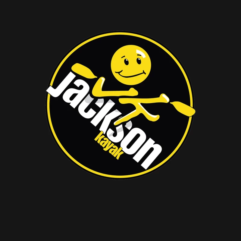 Jackson Kayak Sports Logo with Yellow Smiley Design Female Long Sleeve T-Shirt