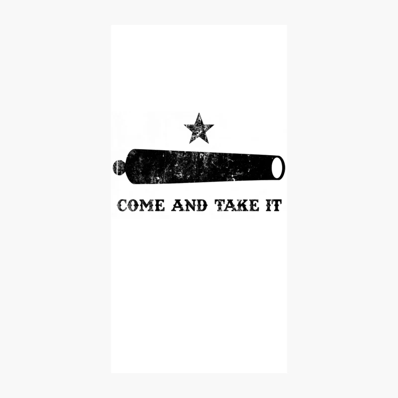 Texas Revolution, distressed iPhone Case