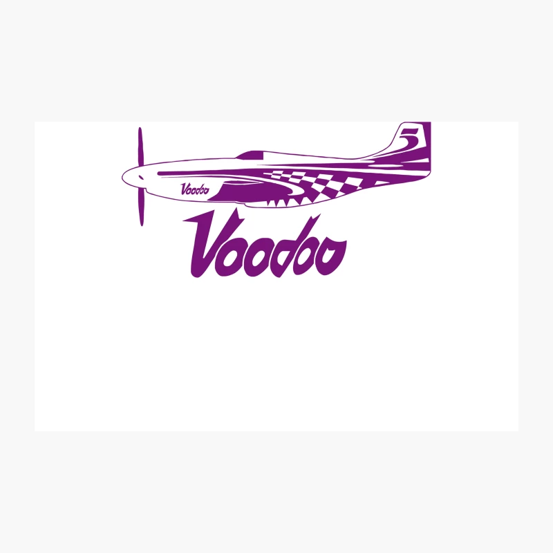 Voodoo P-51 Mustang Race 5 Reno Air Racer Decal Merlin Air Racing Travel Mug