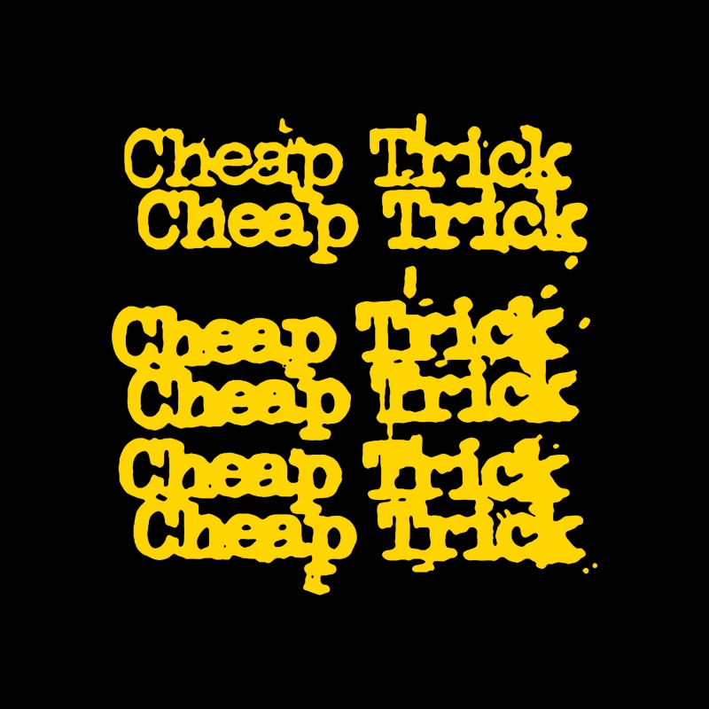 Cheap Trick Throw Pillow