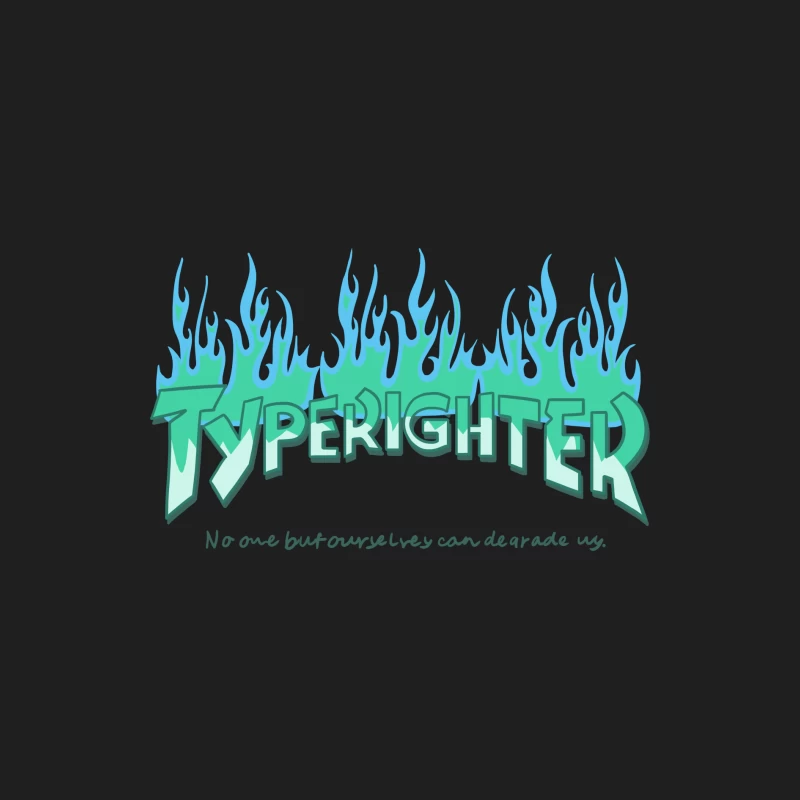 Stilisierte Typerighter Grafik Herren Tanktops