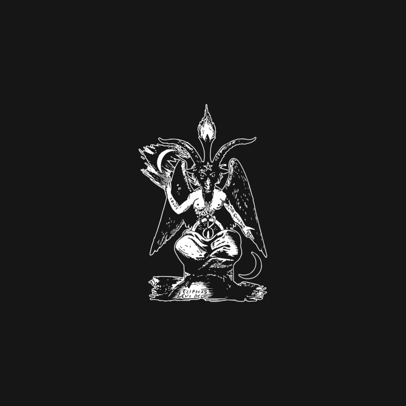 Baphomet Eliphas Levi Desk Mat