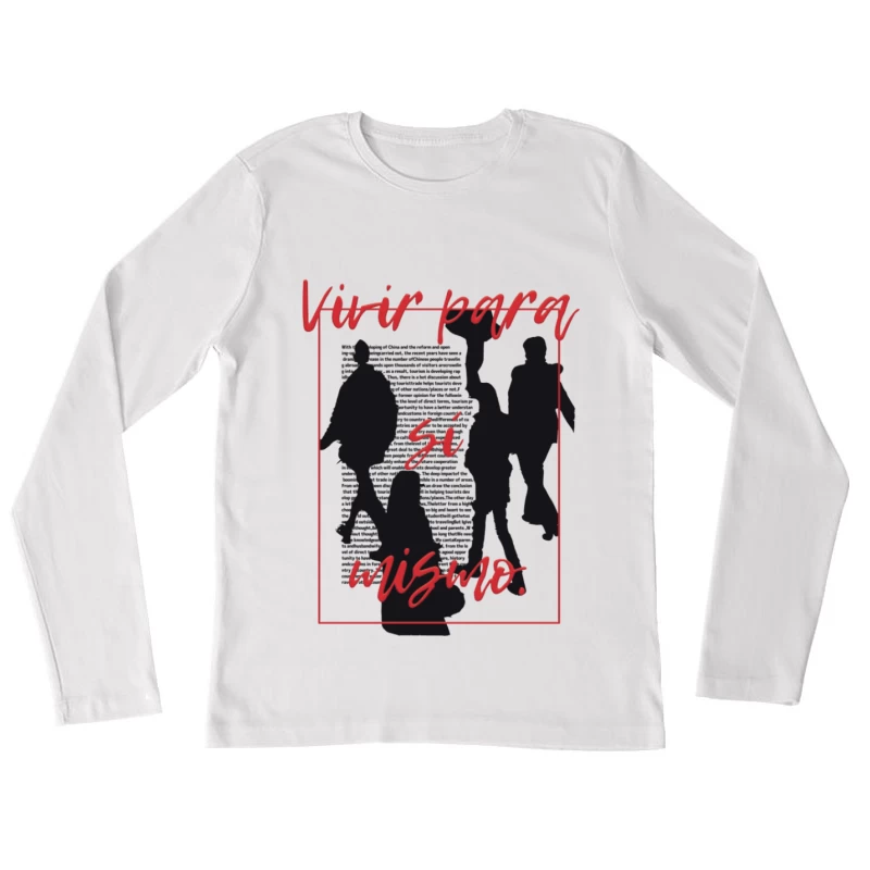 Selbstfindung und persönliches Wachstum Damen Langarm T-Shirt