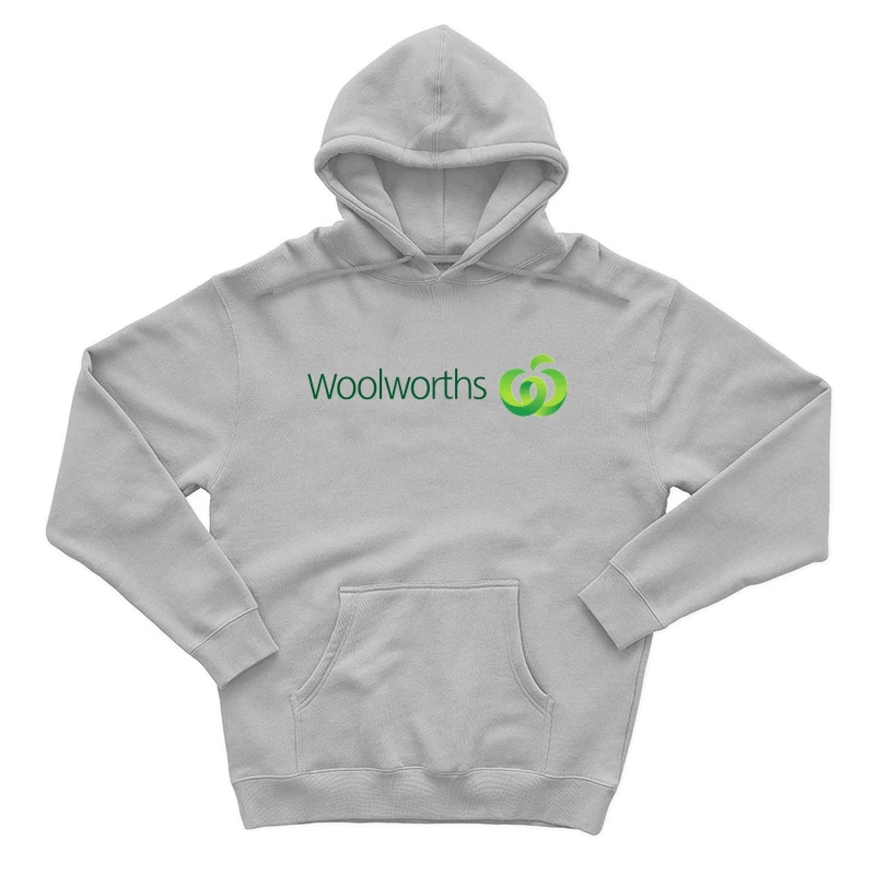 Woolworths Supermarket Chain Logo with Green Apple Design Male Pullover Hoodie