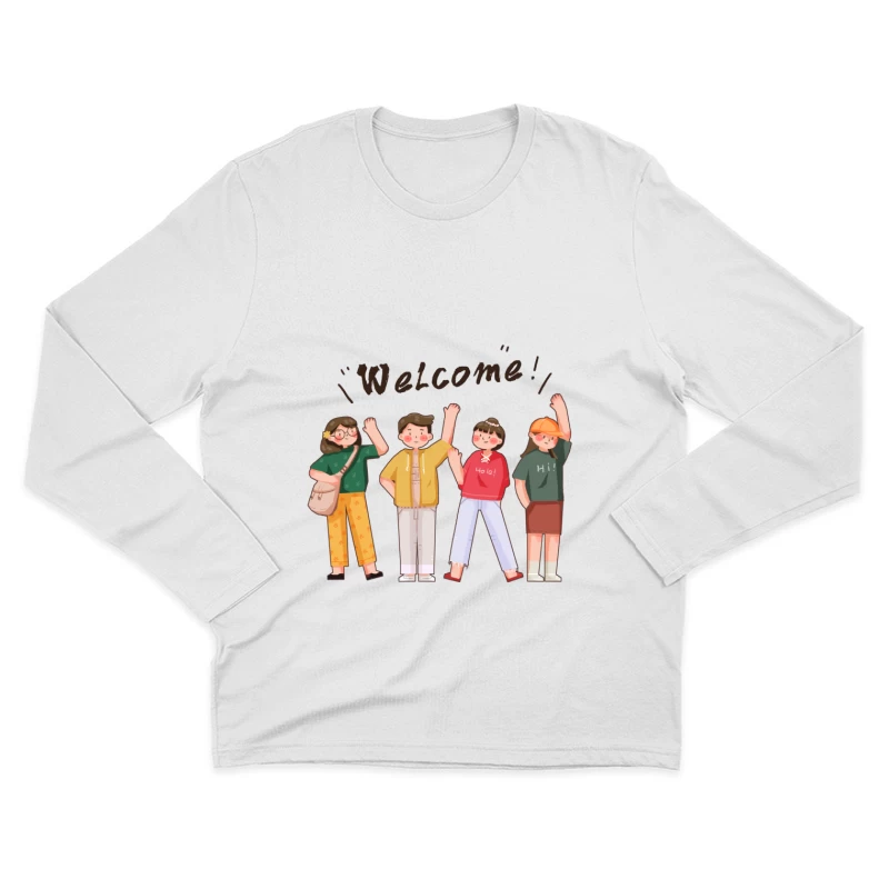  Herren Langarm T-Shirt