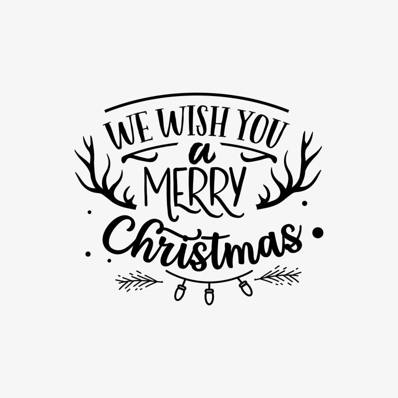 Souhait de Joyeux Noël avec Graphismes Festifs Homme Manches Longues T-Shirt