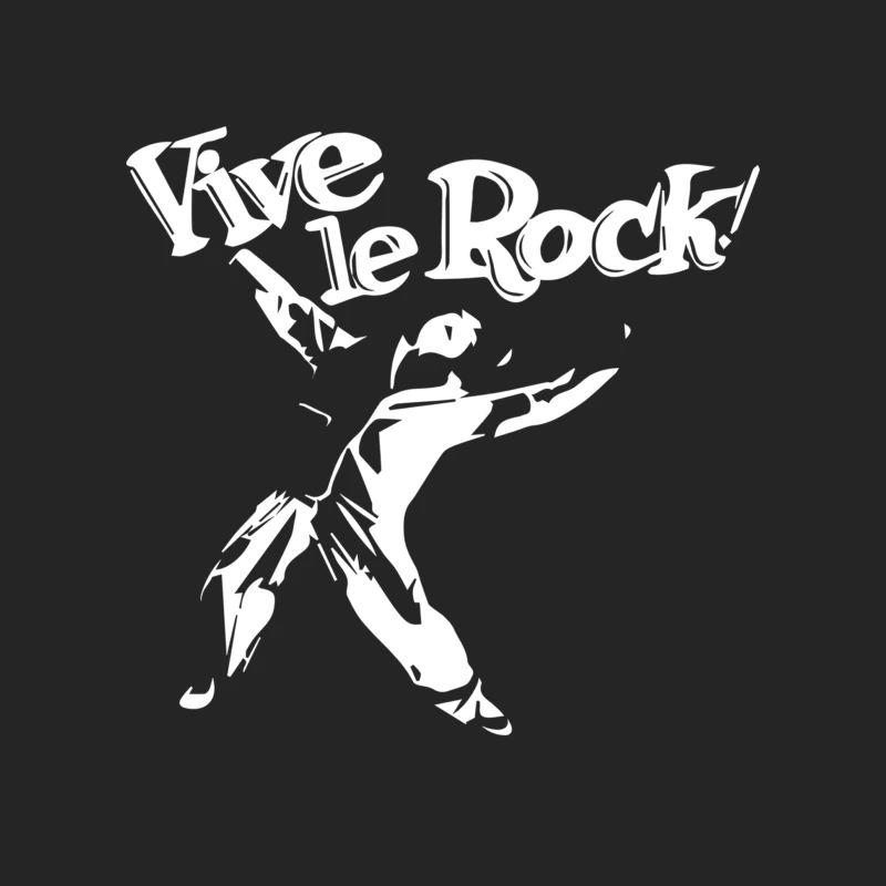 Vive Le Rock! Little Richard black Male Pullover Sweatshirt
