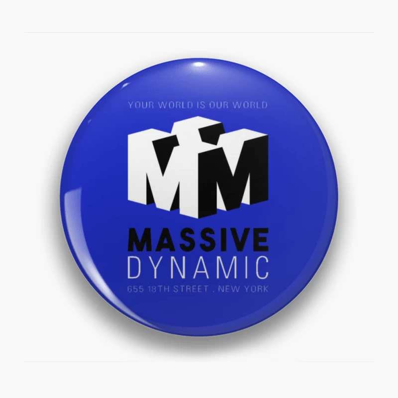 Fringe Massive Dynamic Logo Pin