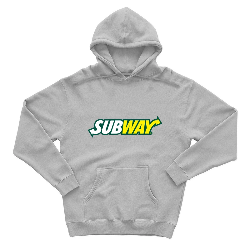 Subway Restaurant Logo Male Pullover Hoodie